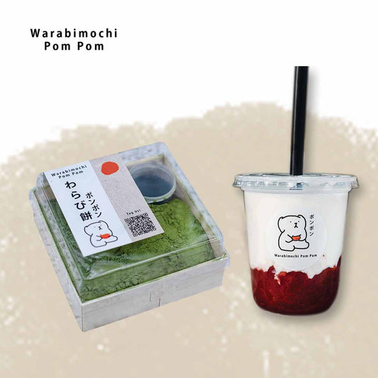 Warabimochi Matcha | Strawberry Milk Combo